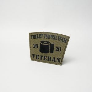 Toilet Paper War Veteran Patch